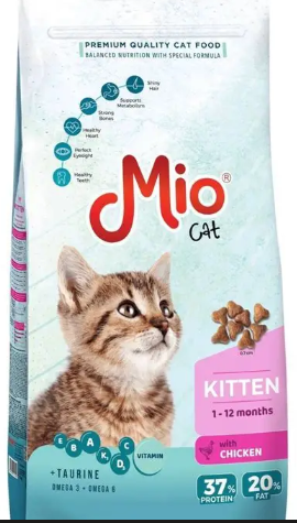Mio - Dry Food - For Kitten Cats - 15 kg - Chicken