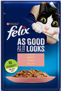 Purina - Felix - For Adult Cats - Pouch 85 gm - With Salmon