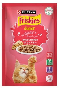 Purina - Friskies - For Junior Cats - Pouch 85 gm - With Chicken