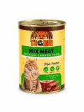Wet Food Tiger cat  can food Mix meat 400 gm
