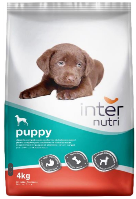 Internutri - Dry Food - For Puppy Dogs - 4 kg - All Breeds