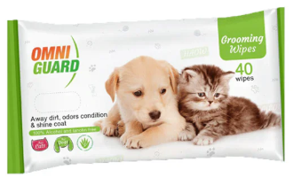 Omni Gurd - Away Dirt & Shine Coat Wipes - 40 Wipes