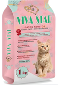 Viva Star - Dry Food - For Adult Cats - 1 kg - Protein 28%