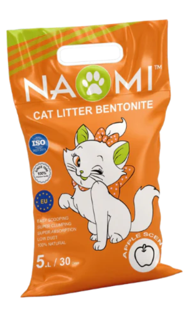 Naomi - Cat Litter - Apple - 5 L