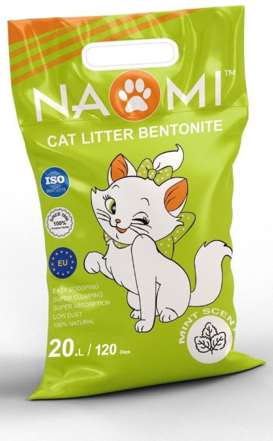 Naomi - Cat Litter - Mint - 20 L