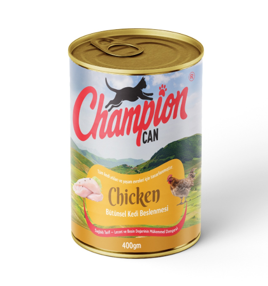 Champion Chunks Can Food For Adult Cat Chicken 400 GM