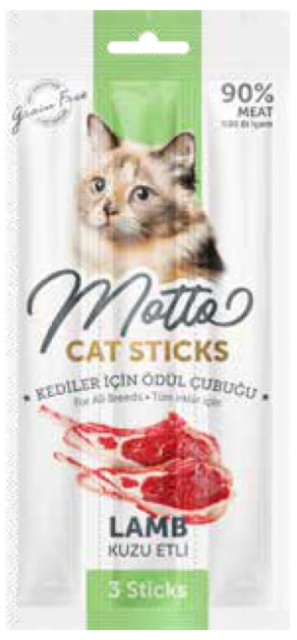 Motto - Cat Sticks - 5 gm - 3 Pcs - Lamb