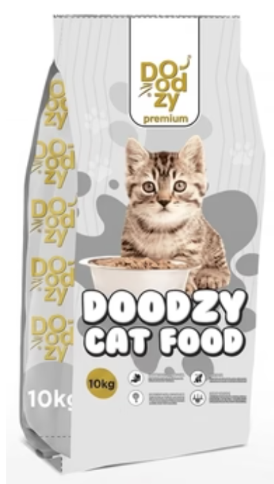 Doodzy - Dry Food - For Adult Cats - 10 kg - Premium