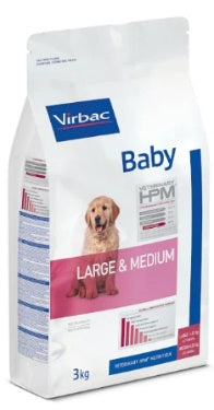 Virbac - Dry Food - For Dogs - 3 kg - Baby Large & Medium