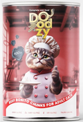 Doodzy - Can 400 gm - Adult Cats - Beef