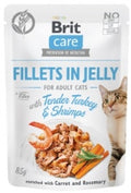 Brit Care - Cats Food - Pouch 85 gm - Tender Turkey & Shrimps