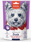 WANPY DOG DUCK BONE TWISTS 100G