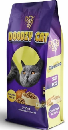 Doodzy - Dry Food - For Adult Cats - 20 kg - Chicken