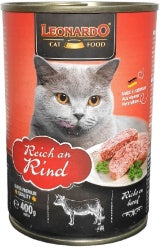 Leonardo - Can 400 gm - Adult Cats - Rind