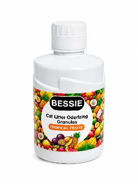 Bessie - Cat Litter Oderizing Granules - 400 Gm - Tropical Fruite