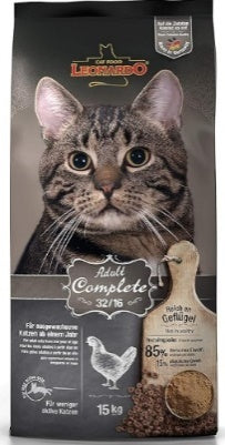 Leonardo - Dry Food - For Adult Cats - Complete 32/16 - 7.5 kg - Chicken