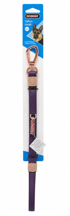 Dogness - Elegant Leash - M/L - Purple