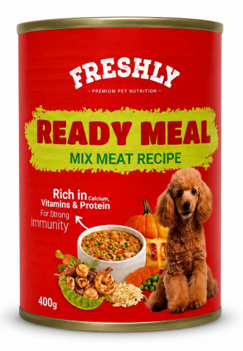 Meal Can Food For Puppy Mix Meat With Veg & Soup 400 GM