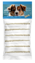 treats orgo DOG RAWHIDE STICKS - For Puppy - Dental & Oral Care - 6 pce - R