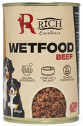 Rich Excellence Cans Wet Food Dog 400G - Beef