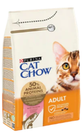 Purina - Cat Chow - Dry Food - For Adult Cats - 1.5 kg - Salmon