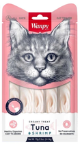 Wanpy - Cat Treat - Cream Treat - Pouch 70 gm - With Tuna & Shrimp