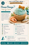 Ocean Omega Omega Mix Cupcake