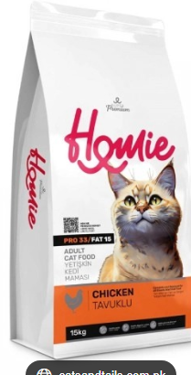 Homie - Dry Food - Super Premium - For Adult Cats - 15 kg - Chicken