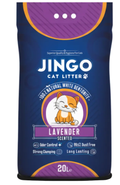Cat litter Jingo CAT White cat litter Lavender 20 L