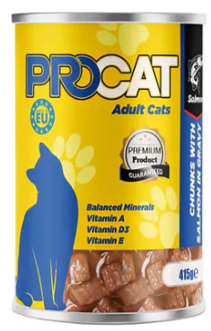 Procat - Can 415 gm - Adult Cats - Salmon