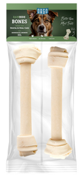 treats orgo DOG RAWHIDE BONES Dental & Oral Care - 2 pce - XXL