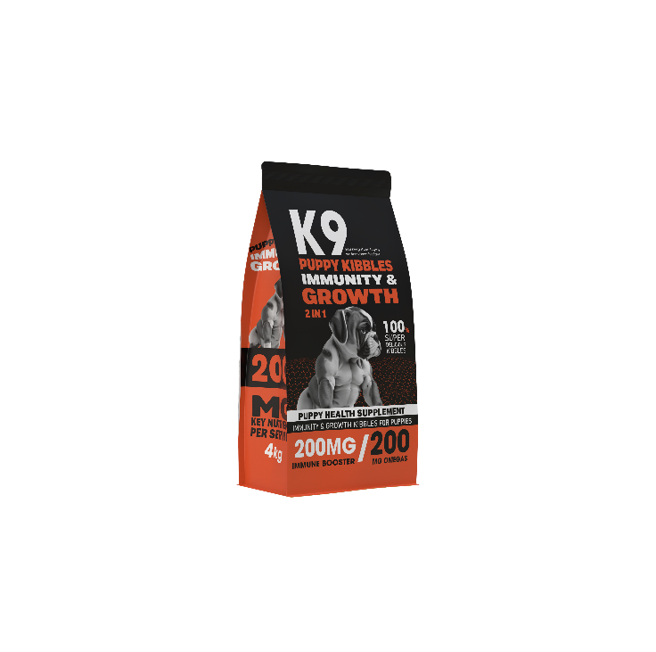 dry food k9 dog  Puppy Kibbles IMMUNTY & GROWTH 4 kg