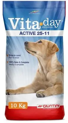 Vita.Day - Dry Food - For Adult Dogs - 10 kg - Active 25-11