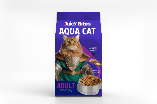 dry food Juicy Bites CAT Aqua 2 kg