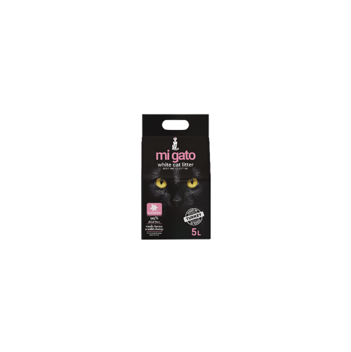 Cat litter Mi gato CAT White cat litter Lavender 5 L