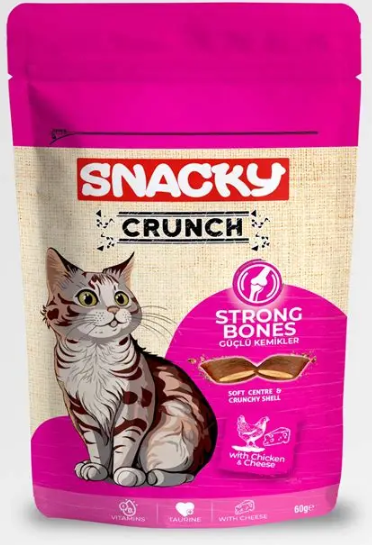 Snacky Crunch 60 gm Chicken & Cheese