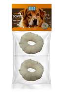 treats orgo DOG RAWHIDE DONUTS Dental & Oral Care - 2 pce - L