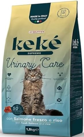 KeKe - Dry Food - For Adult Cats - 1.5 kg - Supreme - Urinary Care