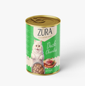 Zura Chunks Can Food For Adult Cat Duck 400 GM