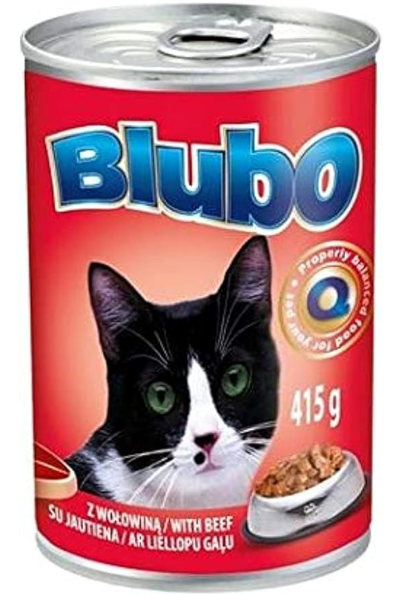 Blubo - Can 415 gm - Adult Cats - Beef