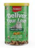 PetMetro - Cat Treat - Clinder 100 gm - Mint & Egg Yolk