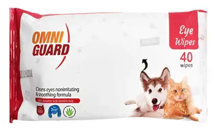 Omni Gurd - Eye Wipes - 40 Wipes