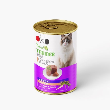 Wet Food Trainer cat  can food liver 400 gm