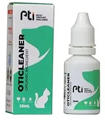 Pti - Pets Organic Wellness - Oticleaner - Cats - 20 Ml