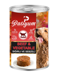 Wet Food Patiyum dog  Patiyum Cat Can Food Pate Beef & Veg Recipe for Adult Dogs 400 g 