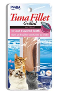 Inaba - Cat Treats - Tuna Fillet - 15 gm - Crab