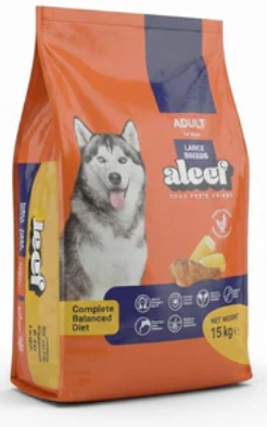 Aleef - Dry Food - For Adult Dog - 15 kg - Animal Proten