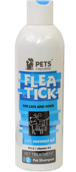 Pets Republic - Flea + Tick - With Coconut Oil