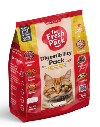 The fresh pack Digestibility - Cats