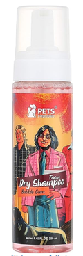 Pets republic Dry Foam Shampoo Bubble Gum 250ml